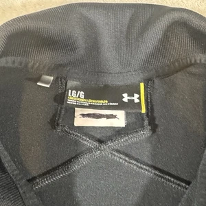 Under Armour Heat Gear Polo Manica Lunga Uomo Large L Vestibilità Larga Golf Nera - Foto 1 di 6