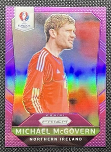 2016 Panini Prizm UEFA Euro Prizm Purple /99 Michael McGovern #74 Rookie RC - Picture 1 of 2