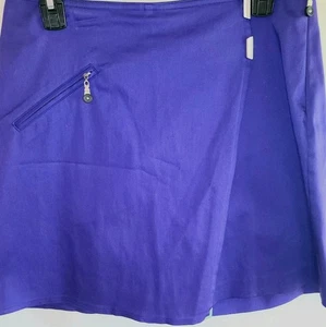Jamie Sadock Womens Size 6 Wrap Front Athletic Casual Skort Purple - Picture 1 of 13