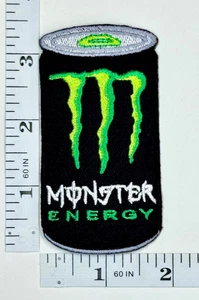 Patch ricamata - Iron-on - Bevande - Sport estremi - Racing - Monster Energy - Foto 1 di 1