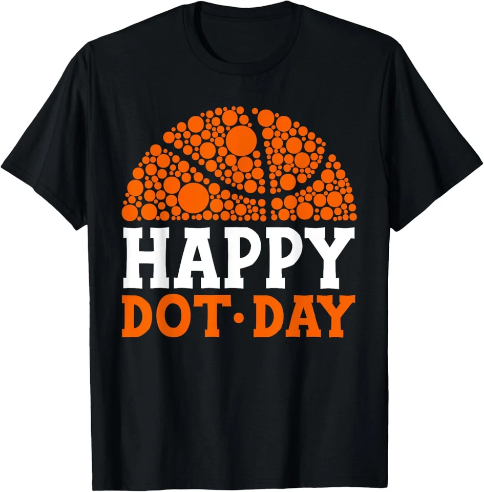 Camiseta unisex Happy Dot Day 2025 a lunares para amante del baloncesto Foto 1 de 1