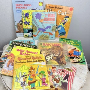 Vintage Kinderbücher 11 Stück Road Runner - Richochet Rabbit - Hong Kong Phooey - Bild 1 von 9