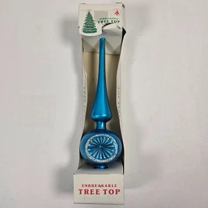 Tapa de árbol con acabado irrompible vintage Essex Franke zafiro azul hecho en Italia - Imagen 1 de 11