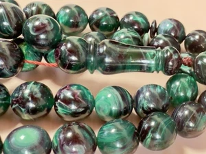 Único Multicolor Faturan cereza ámbar baquelita oración islámica 45 cuentas 51g R - Imagen 1 de 23