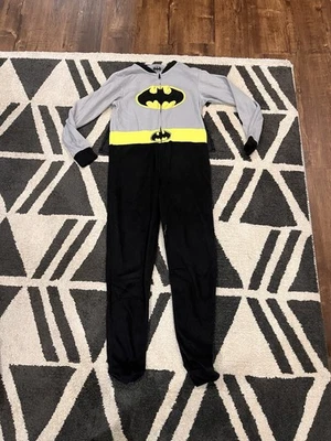 Para Hombres DC Comic Batman Capa Pijama Unión Traje Ropa de Dormir Caballero Oscuro XS Foto 1 de 3