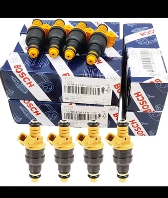 Injetores de combustível Bosch 8x fabricante de equipamento original para 1993-2003 Ford F-150 F-250 4.6/5.0/5.4/5.8 - Imagem 1 de 4