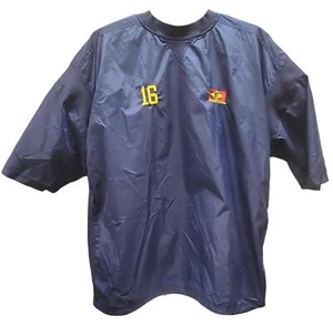 Vintage Easton Nylon Training Jersey #16 - Size XXL - Navy Blue - Picture 1 of 11