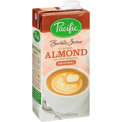 Pacific Barista Series Original Almendra Bebida 32 OZ Paquete de 12 Foto 1 de 3