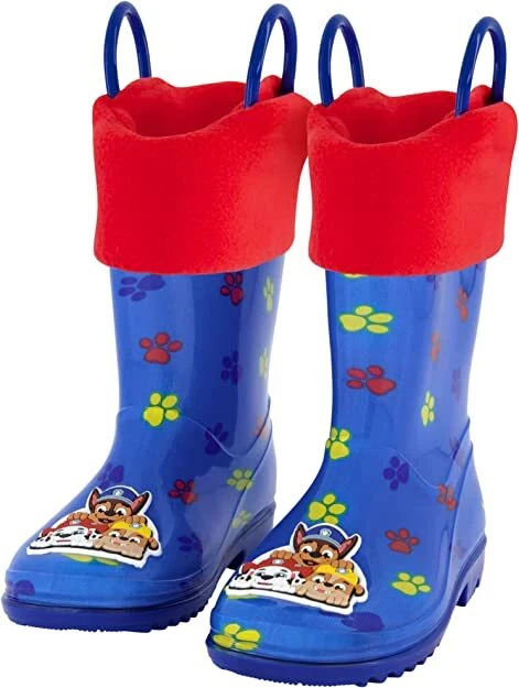 Botas de lluvia Nickelodeon unisex-niños niños Paw Patrol con forro de nieve suave extraíble Foto 1 de 4