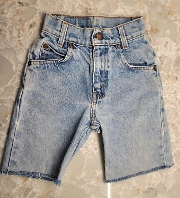 De Colección Años 90 Niños Little Levi's Denim Cutters | Pestaña Naranja | 550 Calce Relajado 7 Delgado Foto 1 de 4
