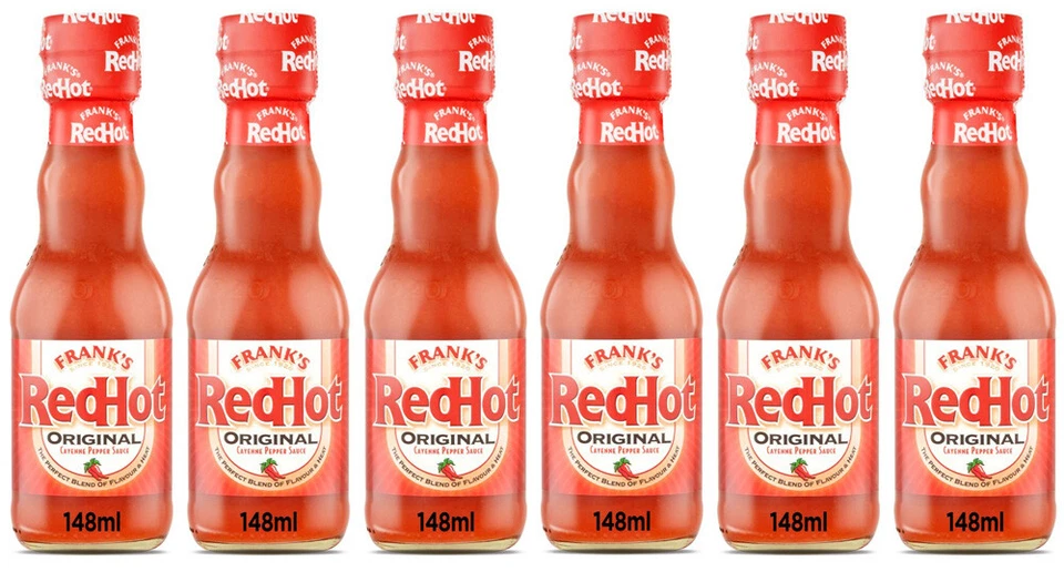 Franks RedHot Original Pepper Sauce 6x148ml Flasche - Bild 1 von 3