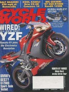 Cycle World December 2006 Volume 45 Issue 12 Magazine - Picture 1 of 2