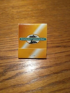1 STATION CASINOS INC . NEVADA & MISSOURI  UNUSED MATCHBOOK 1 1/2" - Picture 1 of 8
