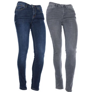 Esprit Skinny Stretchjeans Mid Rise Damen Röhrenjeans Denim Blau Grau - Picture 1 of 4