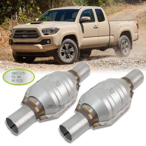 Convertidor catalítico de entrada/salida 2x 2" EPA con protector térmico para Toyota Tacoma 2,4 L - Imagen 1 de 19