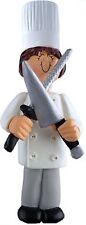 FEMALE CHEF SOUS ORNAMENT CHRISTMAS GIFT PRESENT PERSONALIZE NAME FOR FREE
