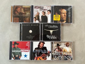 Classic Country 8 CDs Brooks Dunn Tritt Strait Black Rogers Travis Lonestar - Picture 1 of 4