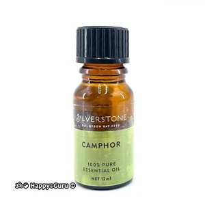 "Camphor" (White) 100% Pure Essential Oil Silverstone Brand (12ml) Bottle - Picture 1 of 1