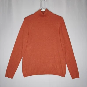 Chicos Rollkragen Pullover Damen Medium meliert orange Stretch Strick Langarm - Bild 1 von 7