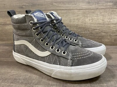 Zapatillas altas Vans Sk8 Hi MTE gamuza peltre resistentes a la intemperie para mujer talla 7,5 Foto 1 de 4