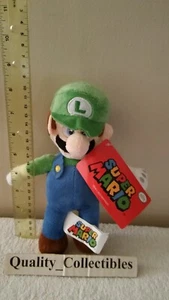 BRAND NEW ~ 2023 NINTENDO LUIGI (MINI) 8" Inch PLUSH DOLL TOY BY GOOD STUFF - Picture 1 of 8