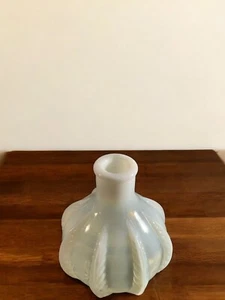Vtg White Milk Glass Vase Perfume Home Decor, Flower Holder, Wedding Centerpiece - Picture 1 of 8