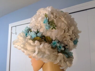 Sombrero Mod Maceta/Cubo Años 60 De Colección Diseñado por Phyliss Nueva York EE. UU. Foto 1 de 4