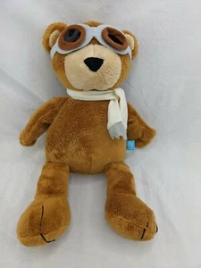 Manhattan Toy Bear Pilot Plush 14 Inch Stuffed Animal Toy #2 - Picture 1 of 6