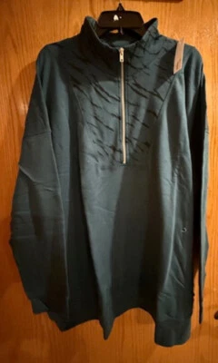 Livi Lane Bryant  Women’s Blue Qtr Zip Pullover Size 30/32 - Image 1 of 4