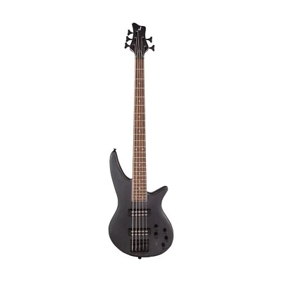 Jackson X Series Spectra SBX 5-String Bass Guitar, Metallic Black - Image 1 of 4