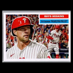 2023 Topps Archives - #20 Rhys Hoskins - Philadelphia Phillies - Baseball Card - Picture 1 of 2