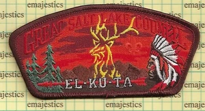BSA OA LODGE 520 EL KU TA GREAT SALT LAKE COUNCIL 2014 ISSUE S-264 CSP - Picture 1 of 1