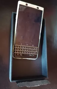 BlackBerry KEYone BBB100-6 silver Ram 3GB Rom 32GB Unlocked SIM Free Used - Picture 1 of 8