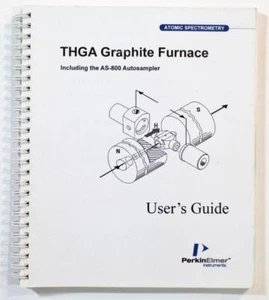 Perkin-Elmer THGA Graphite Furnace User's Guide Including the AS-800 Autosampler - Picture 1 of 1