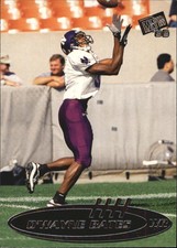 1999 Press Pass Paydirt Silver Chicago Bears Football Card #27 D'Wayne Bates