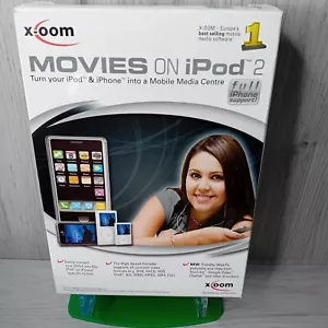 MOVIES ON IPOD 2 - NEW IN BOX - RARE RETRO SOFTWARE X-OOM - Picture 1 of 5
