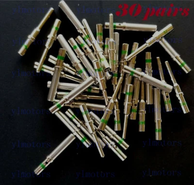 60 pcs 30 pairs for Deutsch DT Series solid pin Connector Male & Female