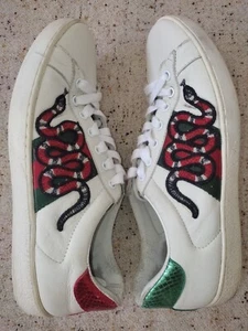 GUCCI ACE SNAKE SNEAKER TURNSCHUHE HERREN GRÖSSE US 9 ORIGINAL - Bild 1 von 14