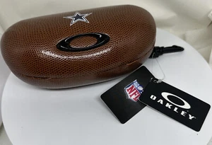 New Oakley NFL DALLAS COWBOYS Sunglasses Clamshell Hard Case. - Picture 1 of 6