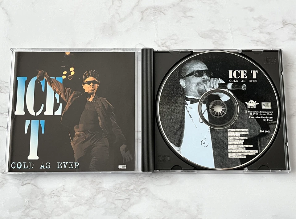 Ice-T Cold As Ever CD ORIGINAL 1996 Hitman Music BDR 1001 Body Count RARE! OOP! Foto 1 de 4