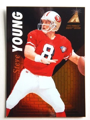 Steve Young #Z94 Pinnacle 1995 Football Card (San Francisco 49ers) LN - Image 1 of 2