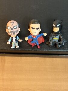 Lot of 3 DC Comics Mini Figures 2”