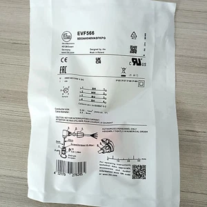 1PZ Nuovo Connettore IFM EVF566 Spina .#QW - Foto 1 di 4