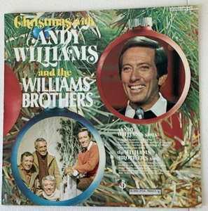 Vinyl LP Christmas with Andy Williams and the Williams Bros.- 1971 compilation - Imagen 1 de 7