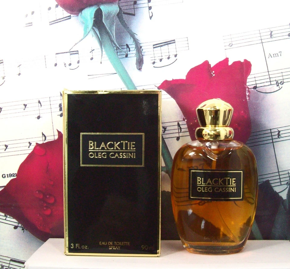 Oleg Cassini Black Tie EDT Spray 3.0 FL. OZ. Vintage. WB Foto 1 de 1