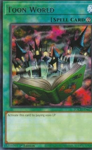 YUGIOH CARD TOON WORLD TOCH-EN054 n0t 1ST EDITION - Picture 1 of 1
