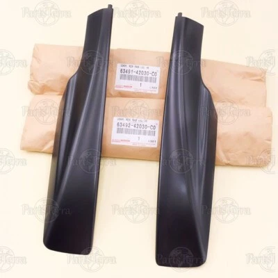 New OEM Toyota Front Side Roof Rack Cover Set Of Left & Right RAV4 2006-2012 Foto 1 de 4