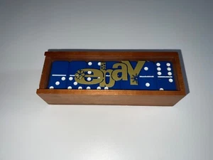 Vintage 2000 Ebay Promo Employee Gift Dominos Set in Case - Extremely Rare - Picture 1 of 2