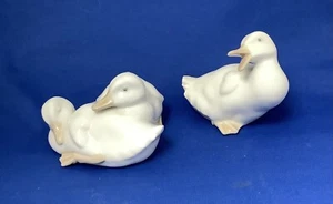 Nao Lladro Duck Figurines Resting Ducks - Picture 1 of 6
