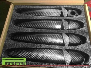 Door Handle Cover for 2011+ BMW F25 X3 Series - Carbon Fiber - Picture 1 of 4